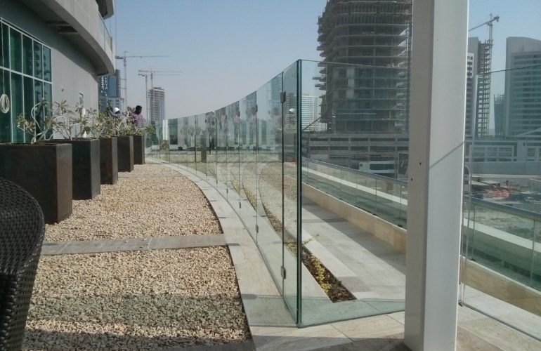 railing - damac tower